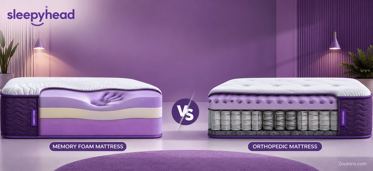 Memory Foam vs Orthopedic Mattress: Which Suits You in 2026