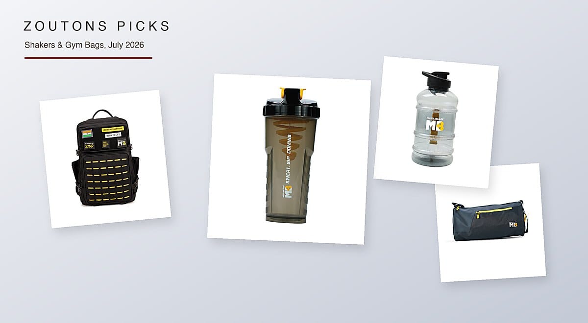 MuscleBlaze Offers July 2026: Shaker and Gym Bag Prices Read