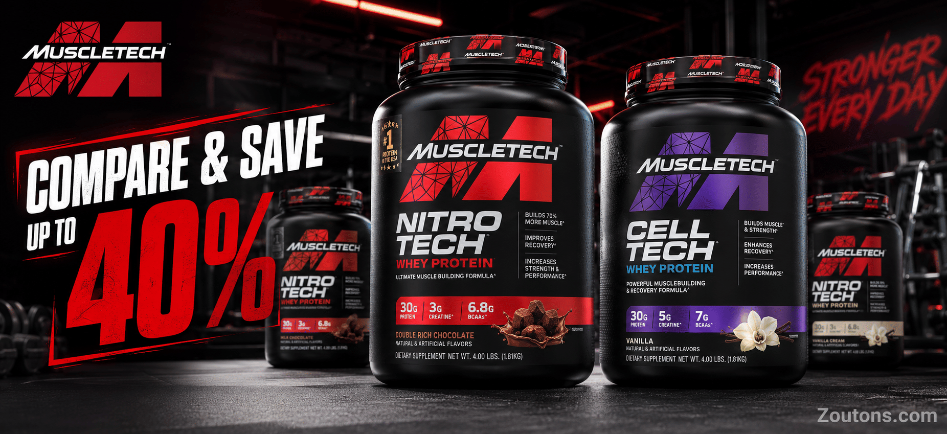 Best MuscleTech Whey Protein Powders in India (2026): Full Range Compared