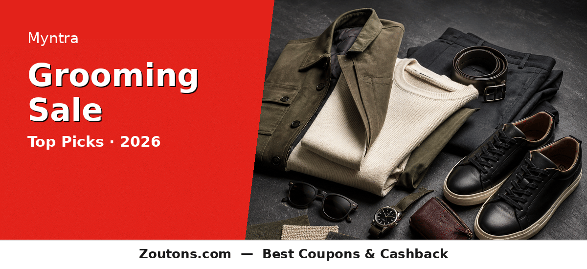 Myntra Grooming Sale 2026: 13 Best Deals on Ustraa & Man Co