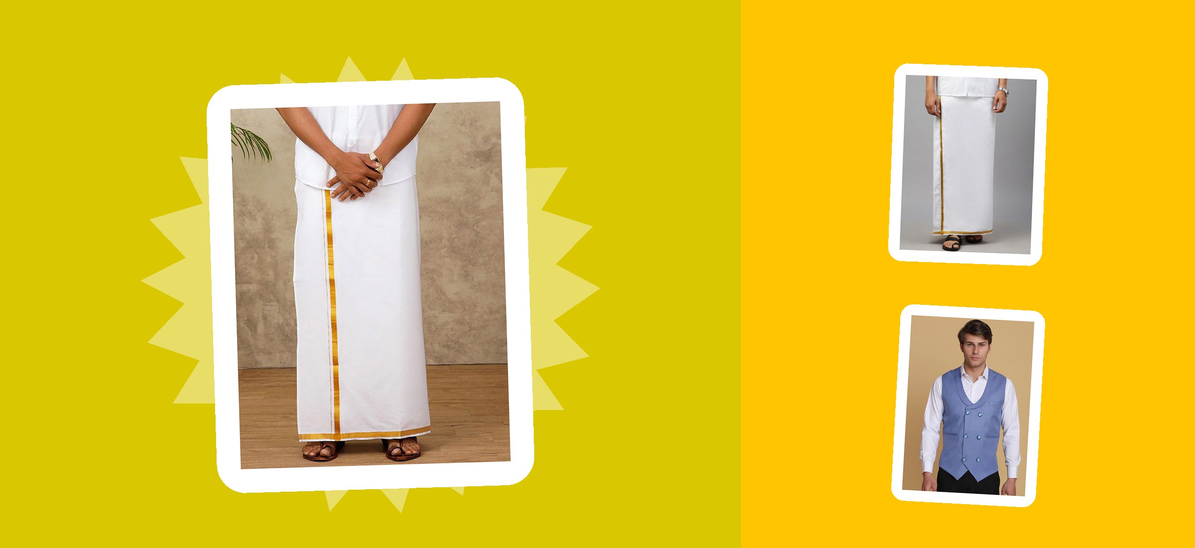 Myntra Dhoti and Waistcoat Price October 2026: Ramraj 0% Off, Rest 80%