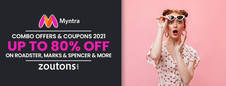 Myntra Combo Offers & Coupons (August 2021): Save Up to 80% On Roadster, Jockey & More