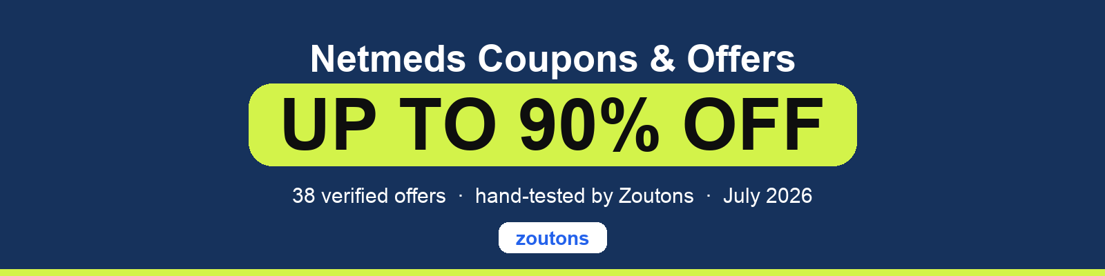 Netmeds Coupons July 2026