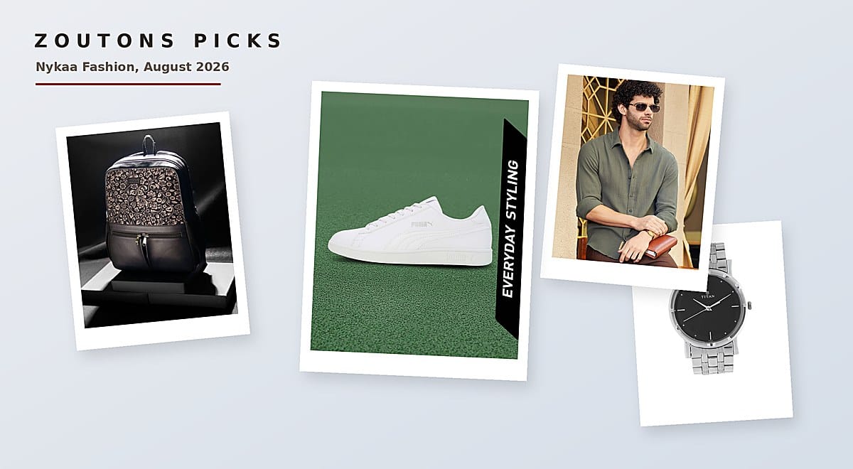 Nykaa Fashion Menswear: 63 Shoes, 30 Bags and a 10-Gram Gold Bar