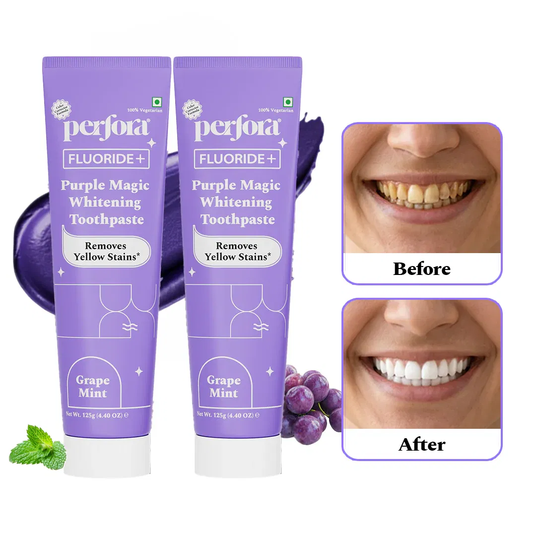 Purple Magic Whitening Toothpaste
