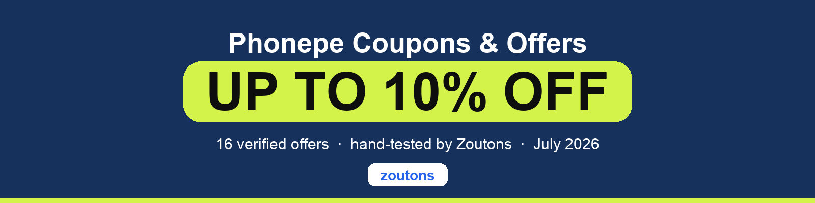 Phonepe Coupons July 2026