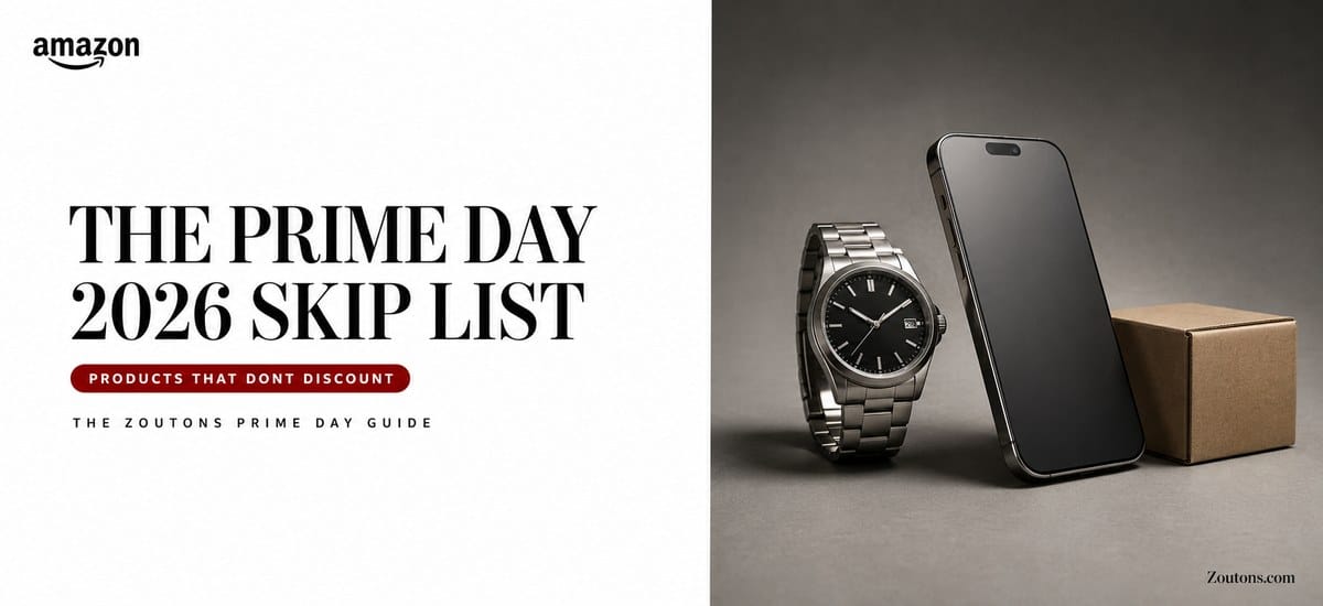 Products That Don't Discount on Amazon Prime Day 2026 — The Skip List