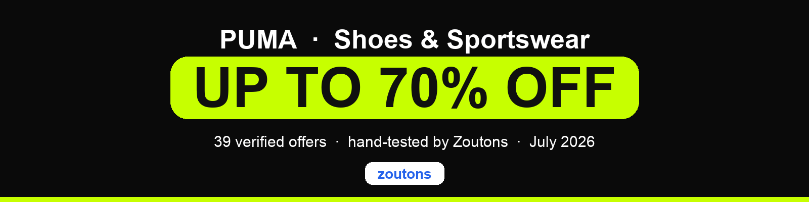 Puma Coupons July 2026 - Up to <strong class='bold'>7<strong class='bold'><strong class='bold'><strong class='bold'><strong class='bold'><strong class='bold'><strong class='bold'><strong class='bold'><strong class='bold'>0%</strong></strong></strong></strong></strong></strong></strong></strong></strong> OFF