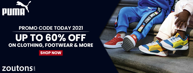 Puma Promo Code Today (July 2021) : Get Up To 60% Off On Clothing, Sports Footwear & More