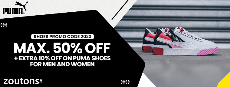 Puma Shoes Promo Code April 2023 | Avail Up To 50% Off + Extra 10% Off On  All Shoes Categories