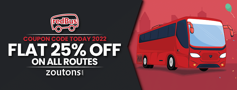 redbus travel coupon code
