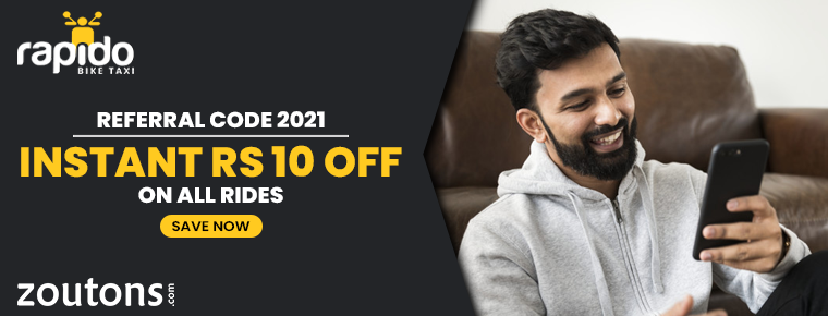 Rapido Referral Code 2021 | July Edition | Instant Rs 10 Off On All Rides