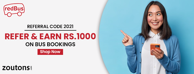 RedBus referral code | July 2021 | Refer and Earn Rs.1000 On Bus Bookings