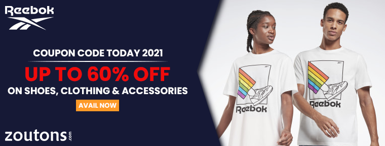 Reebok Coupon Code Today | August 2021 | Up To 60% Off On Shoes, Clothing & Accessories