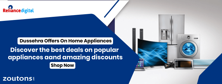 Reliance Digital Dussehra Offers And Deals On Home Appliances