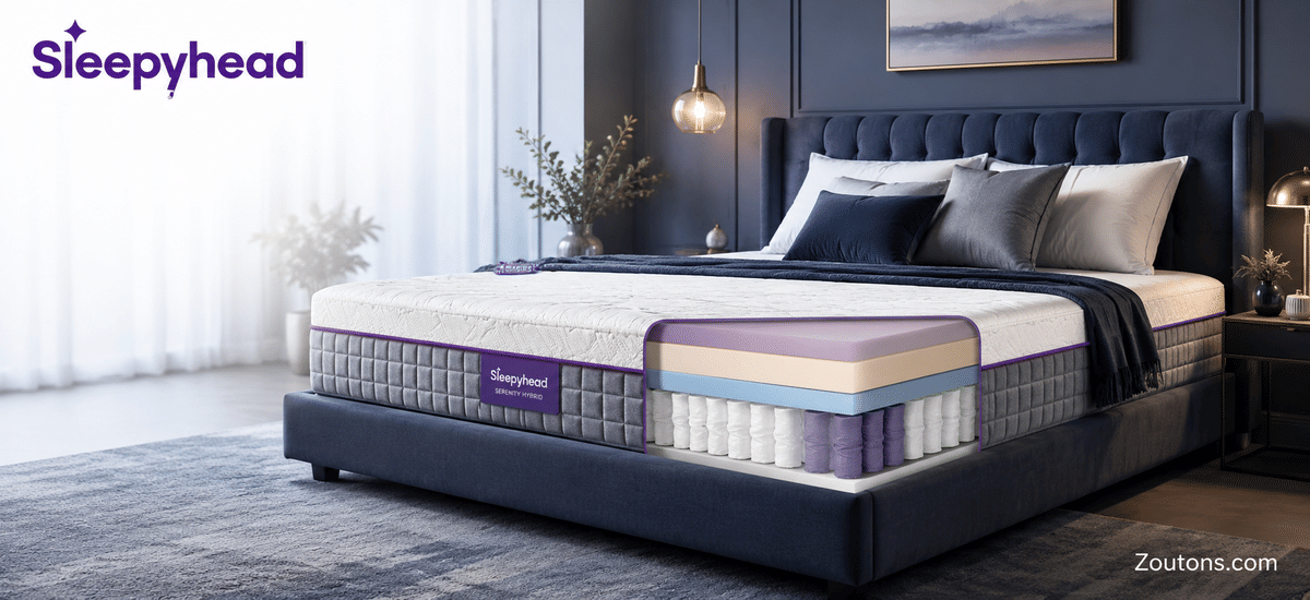 Sleepyhead Serenity Hybrid Mattress Review 2026: Worth Rs. 22,999?