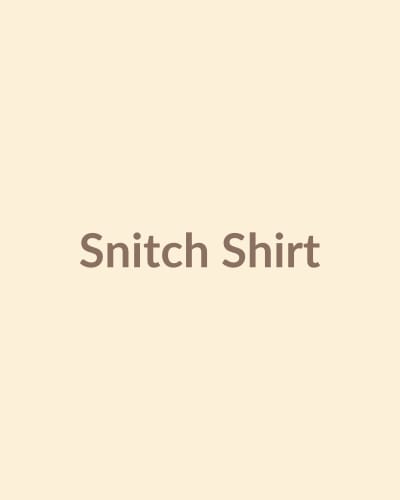 Snitch Cuban Collar Cotton Shirt – Natural Cream