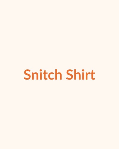 Snitch Tropical Floral Cotton Shirt – White Base