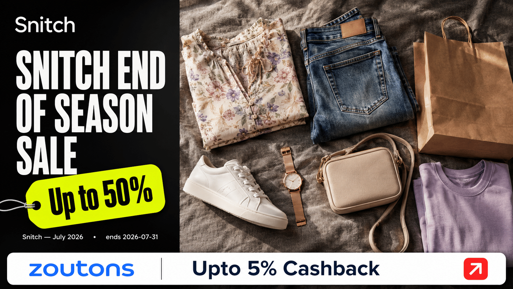 Snitch End of Season Sale July 2026 — Up to <strong class='bold'><strong class='bold'><strong class='bold'><strong class='bold'><strong class='bold'><strong class='bold'><strong class='bold'>5<strong class='bold'>0%</strong></strong></strong></strong></strong></strong></strong></strong> Off + Extra <strong class='bold'><strong class='bold'><strong class='bold'>18%</strong></strong></strong> Off Men's Fashion