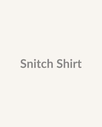 Snitch Pure Cotton Solid Shirt – Off-White