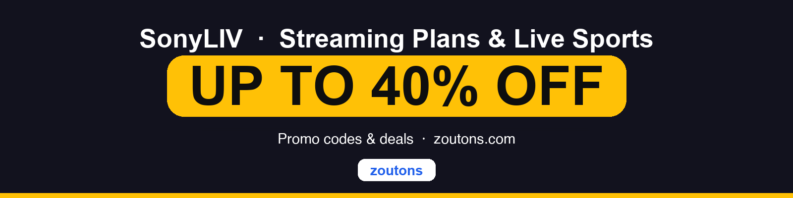 Sonyliv Coupons August 2026