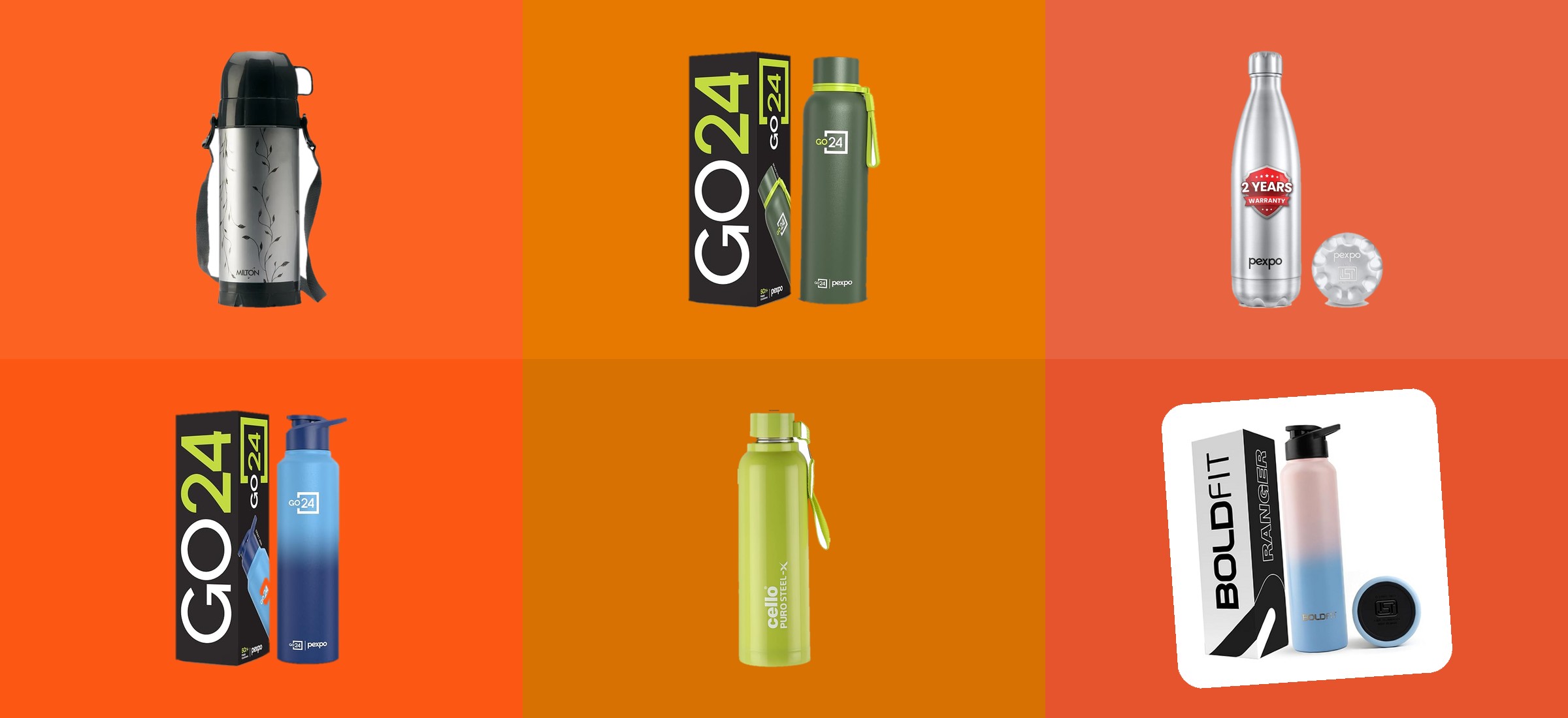 Steel Water Bottle Price: Amazon vs Flipkart, September 2026 Compared