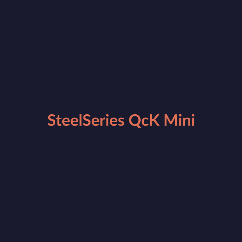 SteelSeries QcK Mini Gaming Mouse Pad
