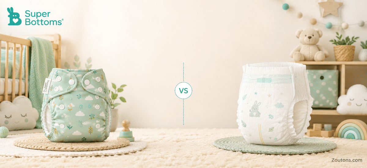 Cloth Diaper vs Disposable: Is SuperBottoms Worth It in India 2026?