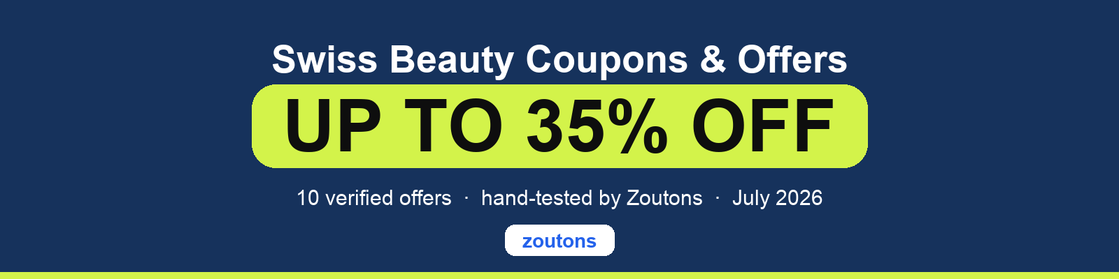 Swiss Beauty Coupons July 2026