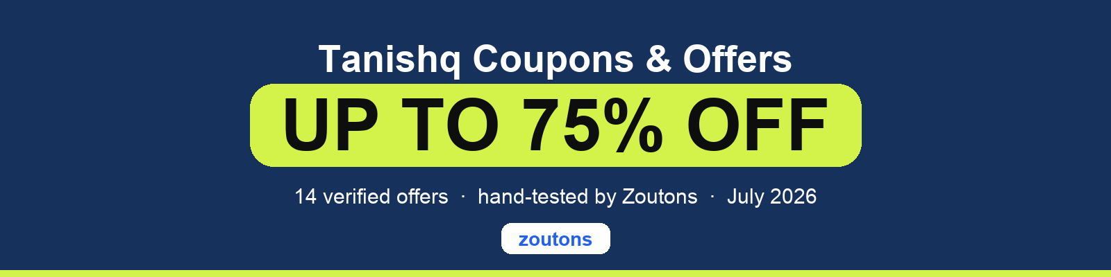 Tanishq Coupons July 2026