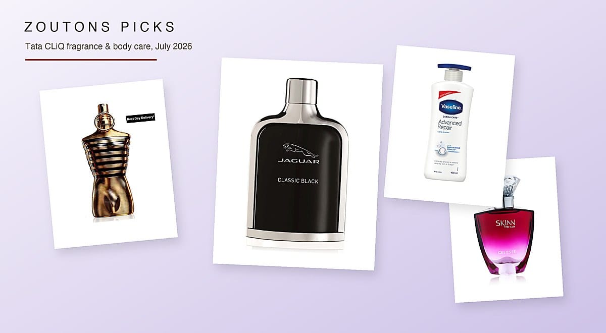Tata CLiQ Perfume Deals July 2026: 21 Picks, Priced Per ml