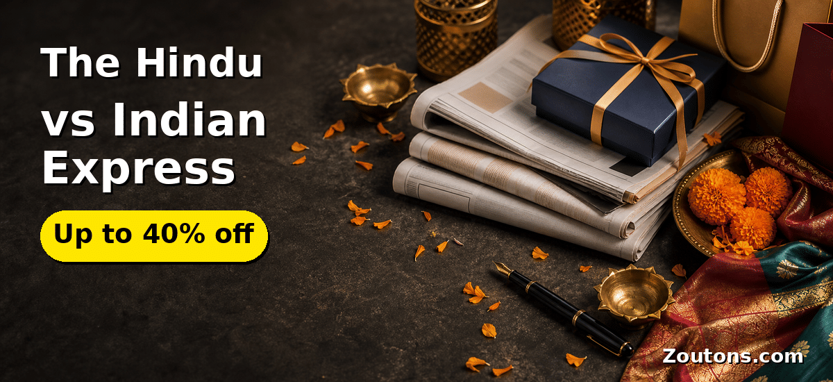 The Hindu vs Indian Express: Best Digital Subscription in India 2026