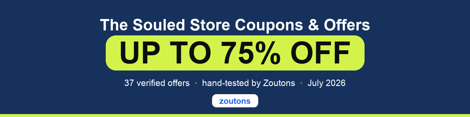 The Souled Store Coupons July 2026