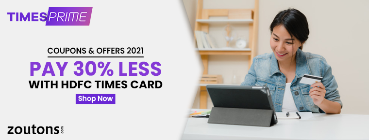 Times Prime Coupons & Offers | August 2021: Get Rs.100 Off + Free Swiggy Voucher