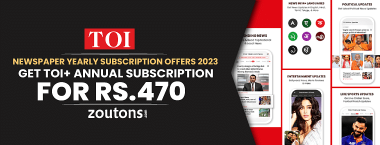 Times of India Subscription Offer - wide 6