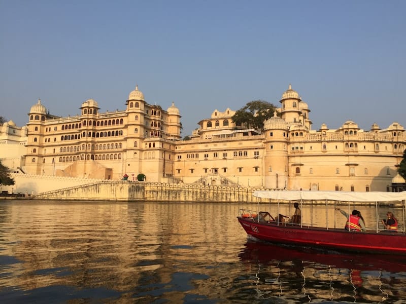 Udaipur Lake Palace Rajasthan IndiGo Monsoon Flight