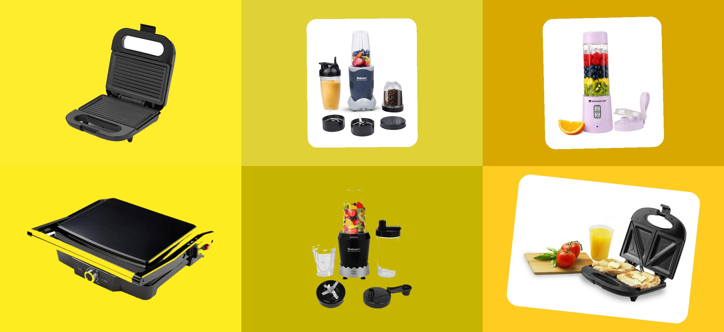 Vijay Sales Sandwich Maker and Blender Prices Sept 2026: From Rs. 1,088