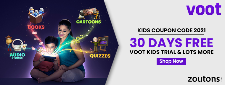 Voot Kids Coupon Code | July 2021 | Free 14 Days Trial