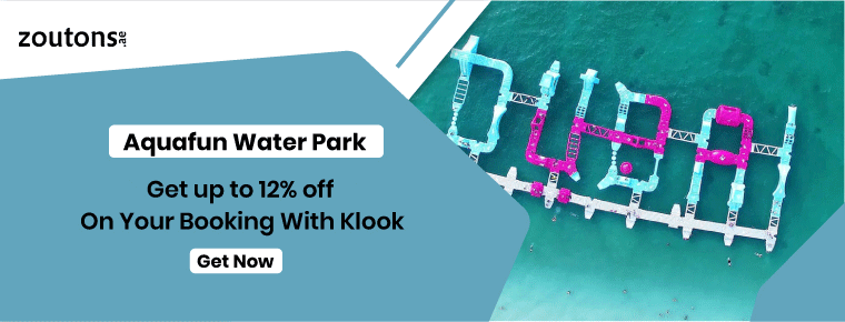Book your 1-day AquaFun Water Park Direct Entry ticket and avail up to 12% off on your booking with Klook using Aquafun offers