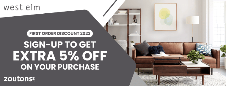 west elm 10 off first order