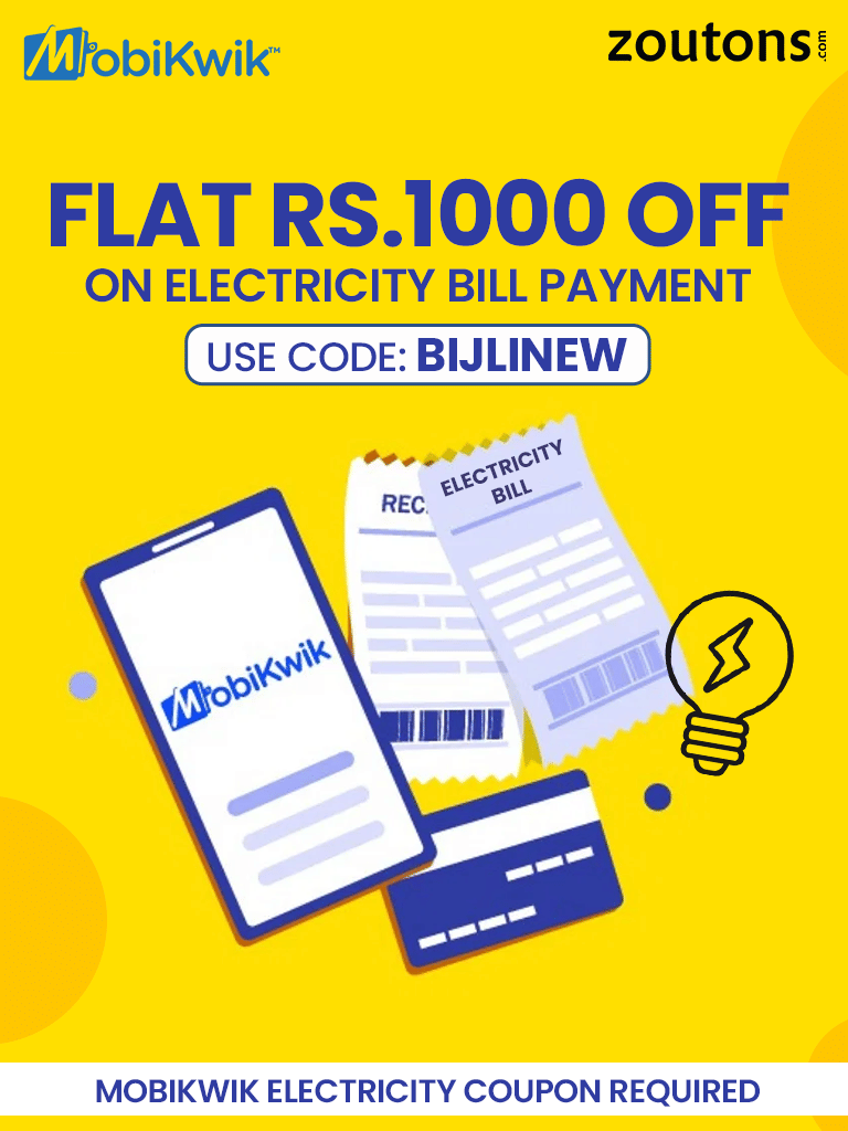 Electricity Bill Payment Offers & Coupons 100 Cashback Vouchers 2023