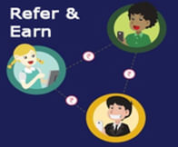 Refer & Earn coupons