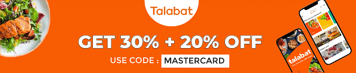 Talabat 50% off Code