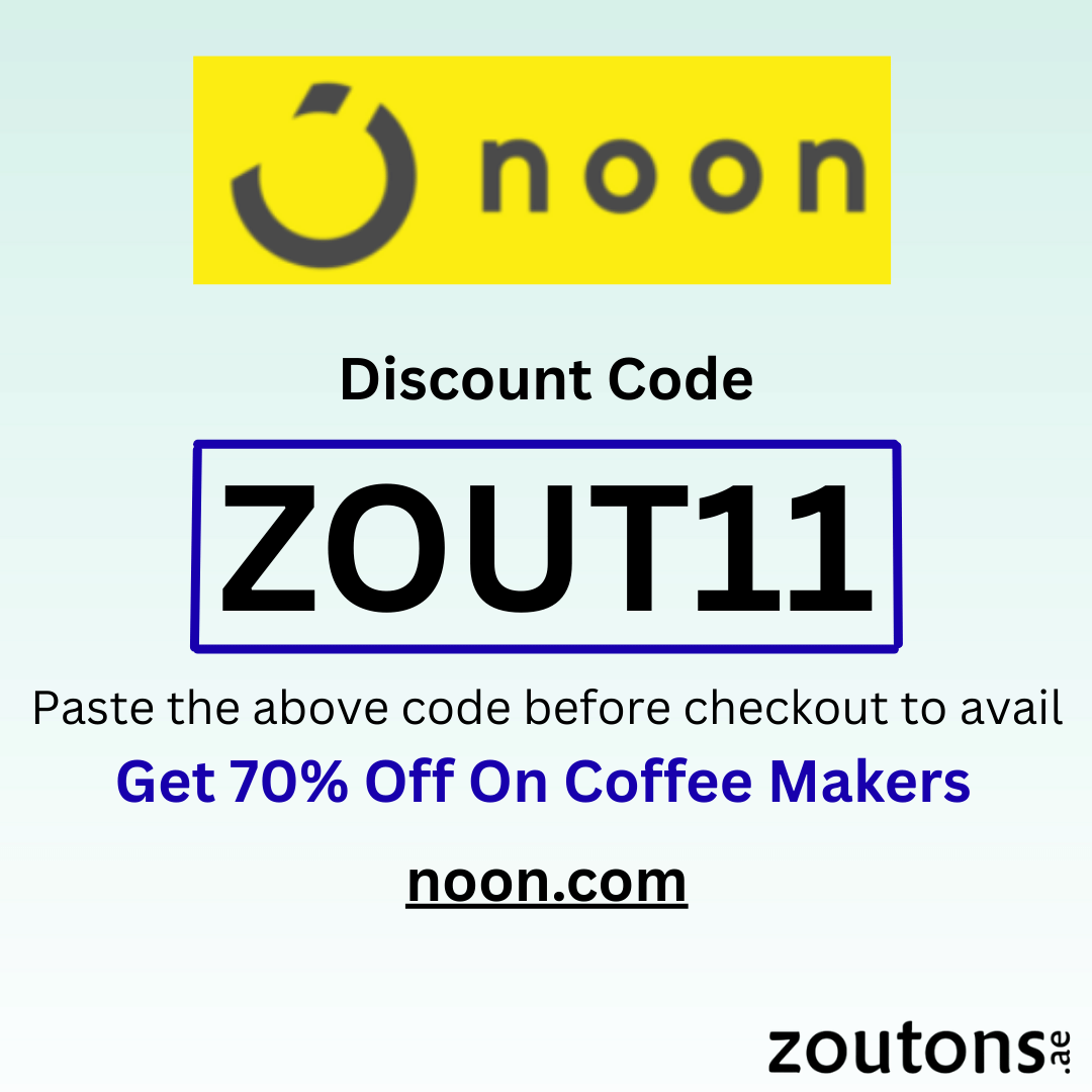 Use Noon Electronics Discount Code: ZOUT11