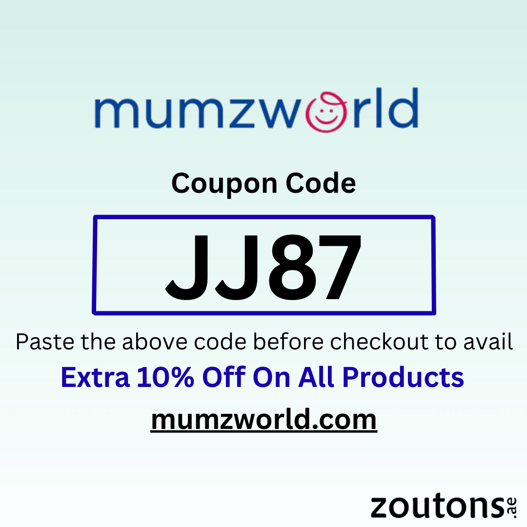 Use Mumzworld Coupon Code: JJ87