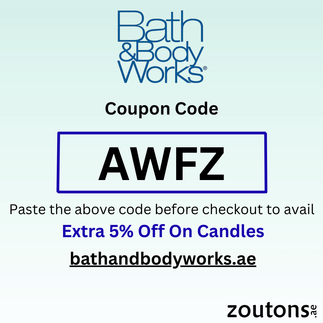 Use Bath & Body Works Coupon Code: AWFZ
