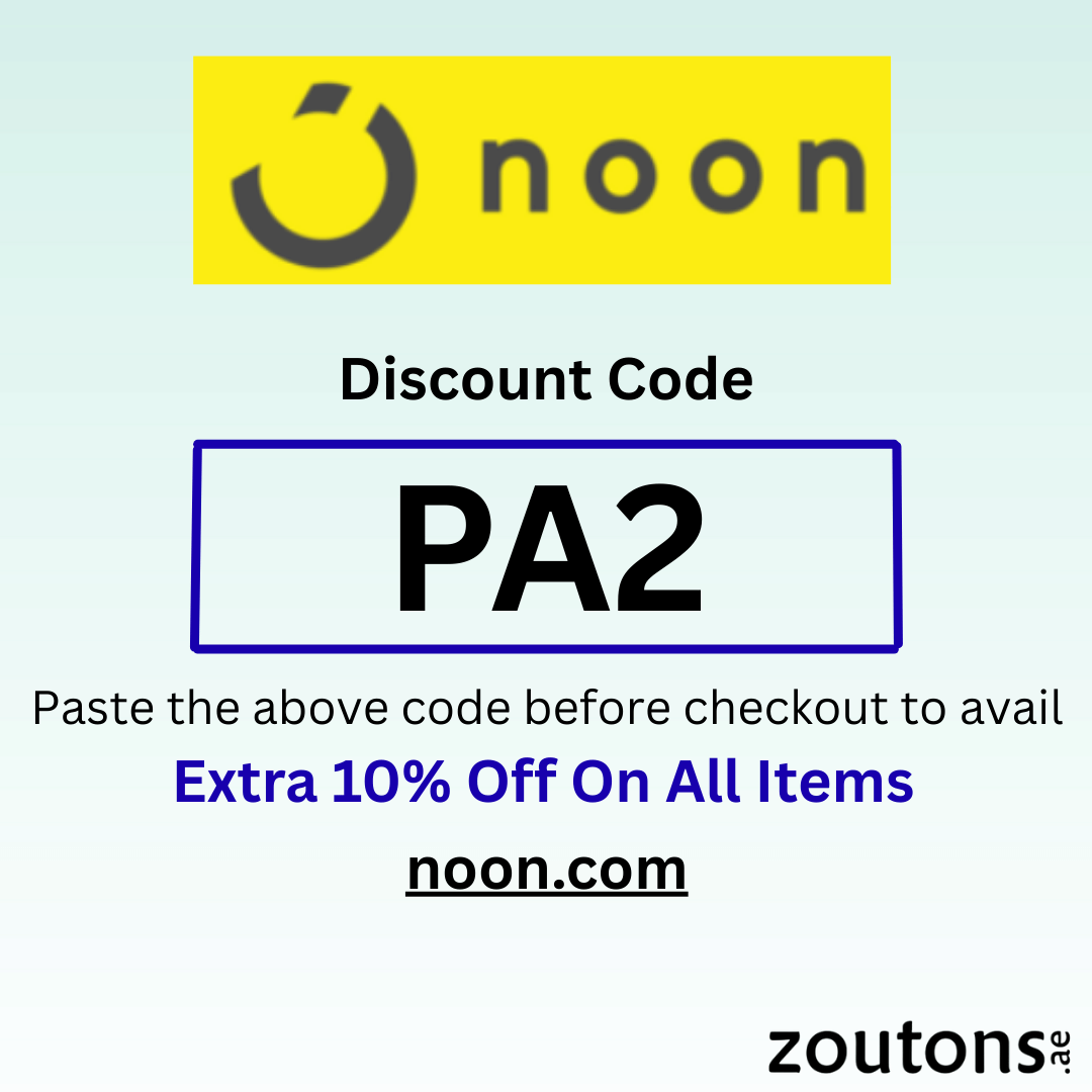 Use Noon Electronics Discount Code