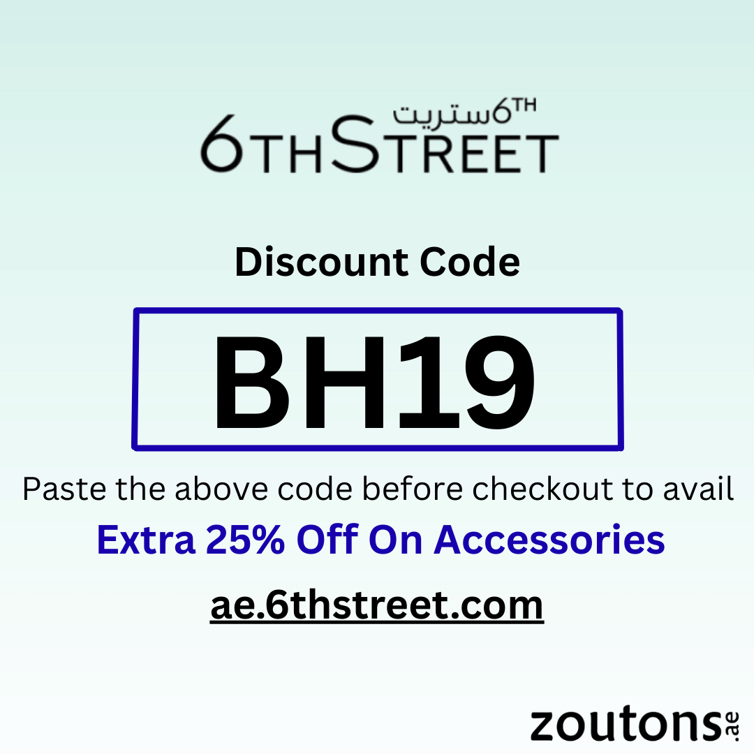Use 6th Street Discount Code: BH19 