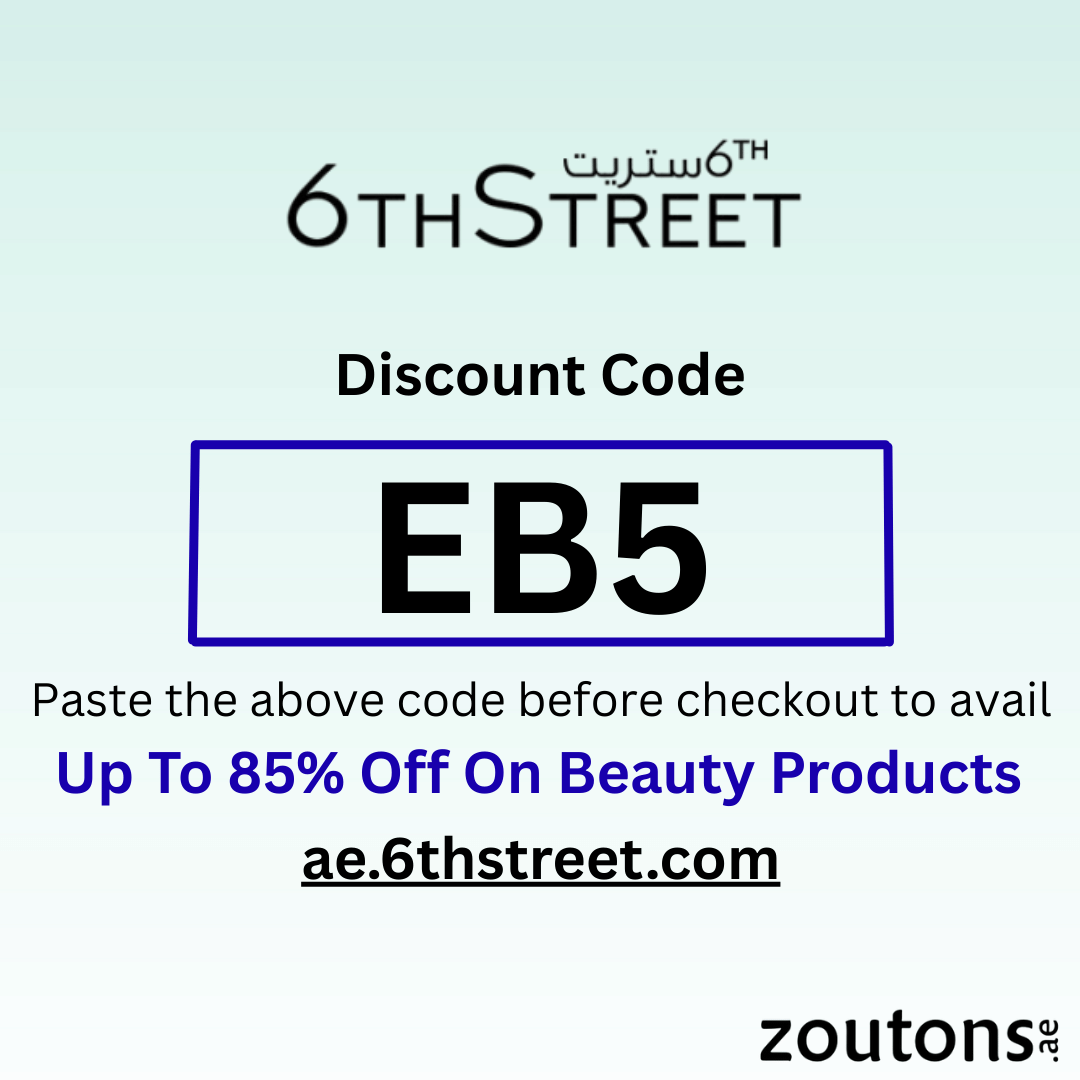 Use 6th Street Discount Code: EB5