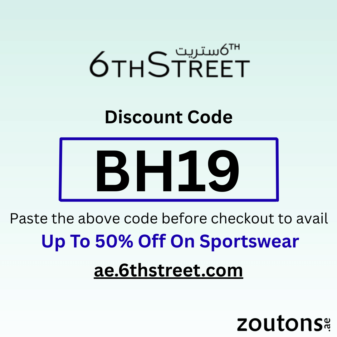 Use 6th Street Discount Code: BH19